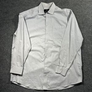 Big And‎ Tall Rockabilly Western Wear Light Blue Striped Button Up